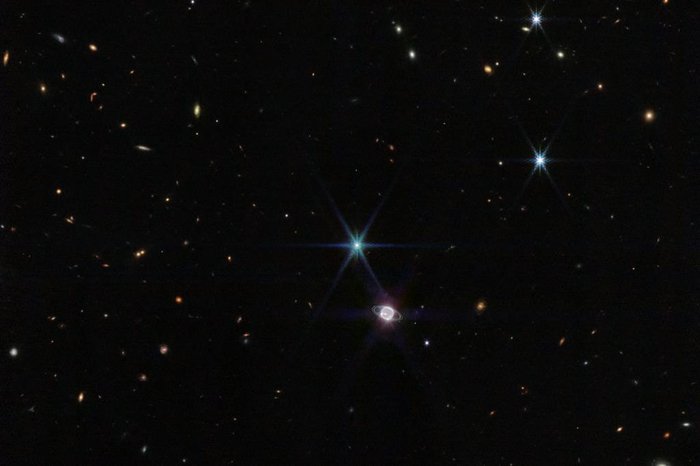 @NASAWebb / Reprodução/Twitter @NASAWebb / Reprodução/Twitter
