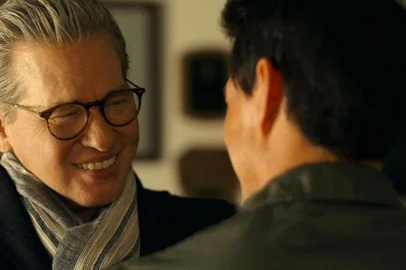 Val Kilmer e Tom Cruise em Top Gun: Maverick (2022)<!-- NICAID(16008271) -->