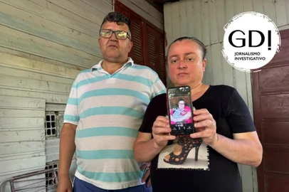 Familiares de Jhenyfer Gabriela do Amaral, estava na fila por uma cirurgia na vesícula desde setembro do ano passado e morreu. Reportagem do GDI sobre fila do SUS no RS. Foto: Giovani Grizotti / Agência RBS<!-- NICAID(15950331) -->