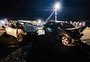 Homem morre e casal fica ferido após colisão frontal em Trindade do Sul; assista ao vídeo