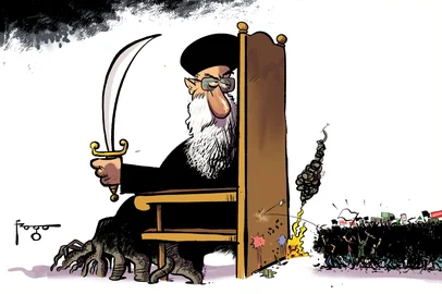 PORTO ALEGRE, RS, BRASIL, 13-01-2026: Charge do Fraga. Foto: Gilmar Fraga/Agência RBS<!-- NICAID(16203674) -->