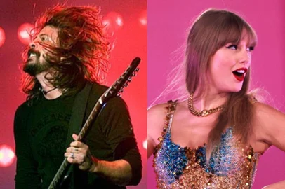 Dave Grohl, do Foo Fighters, critia Taylor Swift<!-- NICAID(15796485) -->