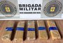 Grupo é preso com quatro quilos de maconha no bairro Juventude, em Bento Gonçalves 