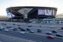 LAS VEGAS, NEVADA - JANUARY 30: An exterior view shows signage for Super Bowl LVIII at Allegiant Stadium on January 30, 2024 in Las Vegas, Nevada. The game will be played on February 11, 2024, between the Kansas City Chiefs and the San Francisco 49ers.   Ethan Miller/Getty Images/AFP (Photo by Ethan Miller / GETTY IMAGES NORTH AMERICA / Getty Images via AFP)<!-- NICAID(15668243) -->