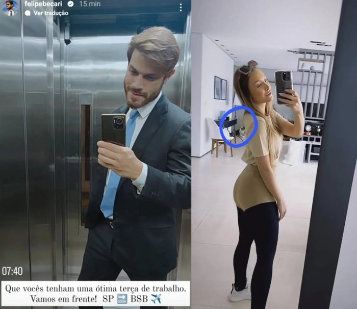 @carladiaz @felipebecari/ Instagram/ Reprodução