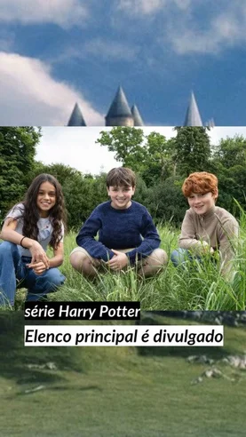 Elenco principal da série de Harry Potter