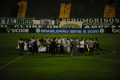 CAMPINAS, SP, BRASIL, 29/01/2020. Guarani-SP x Juventude, jogo válido pela 38ª rodada da série B do Campeonato Brasileio e realizado no estádio Brinco de Ouro da Princesa, em Campinas. (Porthus Junior/Agência RBS)<!-- NICAID(14702923) -->