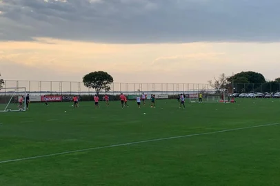 Treino do Inter após empate com São Paulo<!-- NICAID(15155264) -->