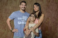 Vasco (Thiago Martins) e Lucimar (Ingrid Gaigher) e Jorginho (Rafael Fuchs)<!-- NICAID(16041865) -->