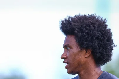 Treino do Grêmio no CT Luiz Carvalho. Na foto, o meia-atacante Willian.<!-- NICAID(16259958) -->
