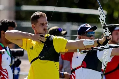 Marcus Vinícius D'Almeida, tiro com arco