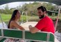 Matteus e Isabelle, do "BBB 24", curtem momentos juntos na Amazônia e dançarina comenta relacionamento