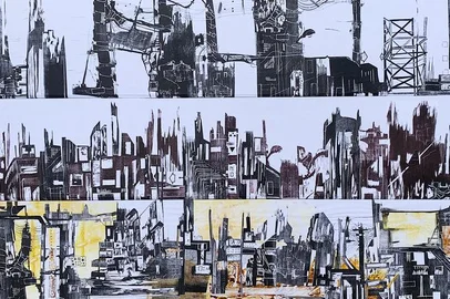 Exposição "As cinco peles: diálogos com a gravura contemporânea – Outros desdobramentos".Artistas: Clara Koppe, Cláudio da Costa, Dionéia Balbinot, Gelson Soares, Mara Galvani, Nilton Dondé e Odilza Michelon.Organização: Nilton Dondé, Gelson Soares e Mara Galvani.Abertura: Quinta-feira, 1º de junho, às 19h30min. Após a abertura da exposição haverá conversa com os artistas e visita guiada às instalações que ocuparão os quartos 41, 42, 43, 44 e 45 do Campus 8Visitação: De 02 a 23 de junho de 2023, de segunda a sexta-feira, das 8h às 22h30min.Local: Galeria de Arte e quartos do Campus 8FOTO: Obras de Clara Koppe, sem título 2023, série Gray Xilogravura<!-- NICAID(15435017) -->