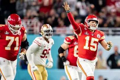 Kansas City Chiefs, de Mahomes, superou o San Francisco 49ers.