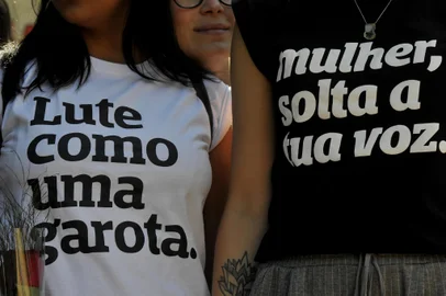 CAXIAS DO SUL, RS, BRASIL, 08/03/2020Evento no parque dos macaquinhos, comemora o Dia Internacional das Mulheres em Caxias do Sul(Lucas Amorelli/Agência RBS)<!-- NICAID(14444239) -->