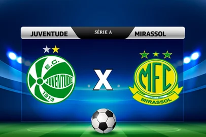 Juventude x Mirassol jogam pela 5ª rodada do Brasileirão 2025 no Alfredo Jaconi.<!-- NICAID(16019314) -->