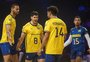 Sem sustos, Brasil vence o Canadá e sobe para a vice-liderança da Liga das Nações de Vôlei