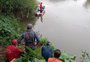 Bombeiros fazem buscas a homem desaparecido no Rio Caí 