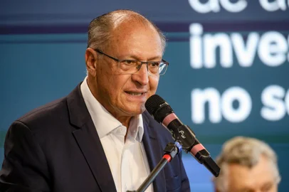 Triunfo, RS, Brasil: Com a presença do vice-presidente e ministro do Desenvolvimento, Geraldo Alckmin, Indústria Química anuncia investimentos. Fotos: Duda Fortes / Agência RBS<!-- NICAID(15955687) -->