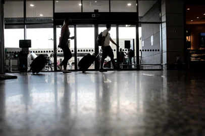 PORTO ALEGRE, RS, BRASIL- 11/02/2021 - Dados da Fraport de 2020 indicam queda de mais de 58% no número de passageiros em 2020, na comparação com 2019. (Foto: Marco Favero/Agencia RBS)<!-- NICAID(14712914) -->