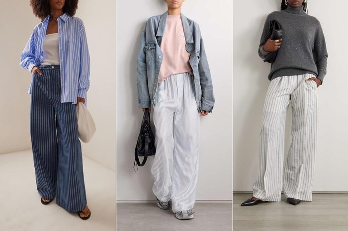 Moda Operandi e The Frankie Shop / Net-a-porter e Balenciaga / Net-a-porter e Brunello Cucinelli / Divulgação