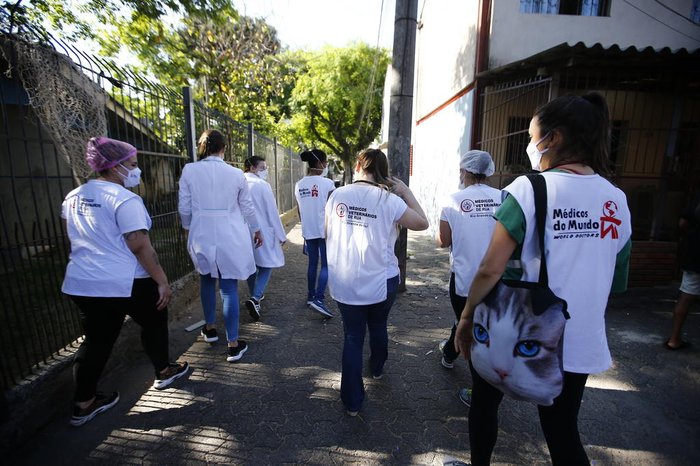 Apoio foi feito por meio de divulgação nas residências