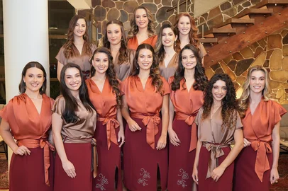 Candidatas a rainha e princesas da Festa da Uva 2026<!-- NICAID(16059418) -->