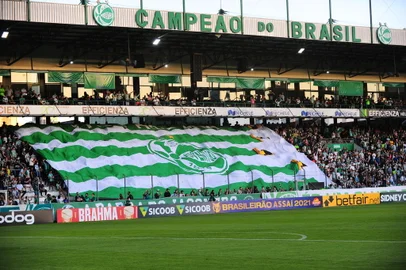 CAXIAS DO SUL, RS, BRASIL, 30/11/2021. Juventude x Bragantino, jogo válido pela 36ª rodada da série A do Campeonato Brasileiro e realizado no estádio Alfredo Jaconi. (Porthus Junior/Agência RBS)<!-- NICAID(14955209) -->