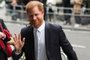 Britain's Prince Harry, Duke of Sussex, waves as he arrives to the Royal Courts of Justice, Britain's High Court, in central London on June 7, 2023. Prince Harry testified he had suffered lifelong "press invasion" and that some media had blood on their hands, as he became the first British royal in more than 100 years to give evidence in court. (Photo by Adrian DENNIS / AFP)<!-- NICAID(15451885) -->