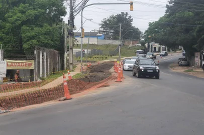 Obras entre avenida Protásio Alves e Caminho do Meio seguirão até o final do anoServiço de ampliação da via está na última de três etapas, programada para ser concluída em 40 dias<!-- NICAID(15245434) -->