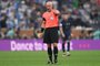 Polish referee Szymon Marciniak officiates during the Qatar 2022 World Cup final football match between Argentina and France at Lusail Stadium in Lusail, north of Doha on December 18, 2022. (Photo by Kirill KUDRYAVTSEV / AFP)Editoria: SPOLocal: DohaIndexador: KIRILL KUDRYAVTSEVSecao: soccerFonte: AFPFotógrafo: STF<!-- NICAID(15298570) -->