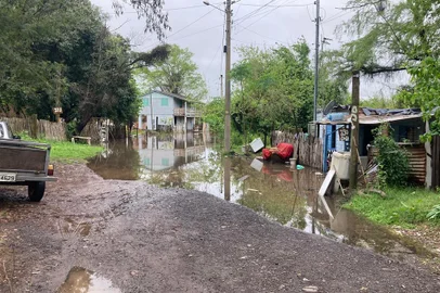 Fotos da cheia do Rio Ibirapuitã, em Alegrete, na Fronteira Oeste <!-- NICAID(15535721) -->