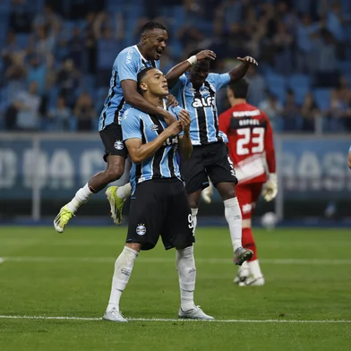 PORTO ALEGRE, RS, BRASIL, 16-10-2025: Jogo entre Grêmio e São Paulo, pela 28ª rodada do Brasileirão. Fotos: Jeff Botega/Agencia RBSIndexador: jeff botega<!-- NICAID(16148409) -->