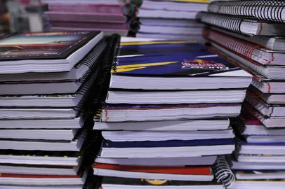 CAXIAS DO SUL, RS, BRASIL, 21/01/2020 - Movimento aumenta na venda de material escolar em livrarias e papelarias de Caxias. (Marcelo Casagrande/Agência RBS)<!-- NICAID(14393838) -->