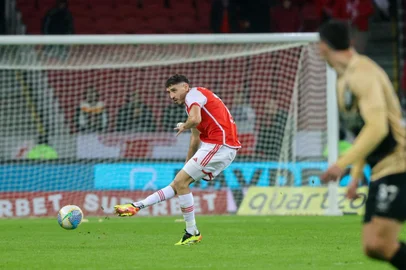 Novo zagueiro do Inter, Rogel. Ricardo Duarte/Internacional/DivulgaçãoIndexador: ricardo duarte<!-- NICAID(15838801) -->