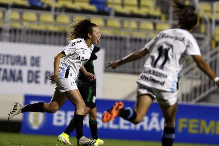 Sub-20 feminino do Grêmio goleia o América-MG