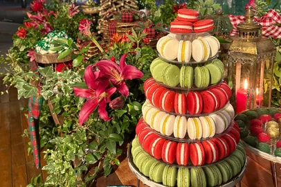 A mesa de doces montada por Mariana Fetter<!-- NICAID(16174672) -->