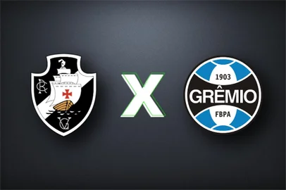 futebol, vasco, grêmio, escudos