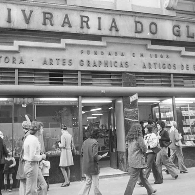 Livraria do Globo em 1974.<!-- NICAID(13139805) -->