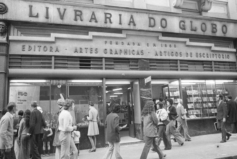 Livraria do Globo em 1974.<!-- NICAID(13139805) -->
