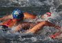 Ana Marcela e Viviane Jungblut ficam na quarta e 11ª posição na maratona aquática