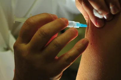 Vacina da gripe H1N1 no Centro de Saúde Modelo.<!-- NICAID(3175209) -->