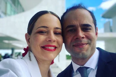 Leandra Leal e Guilherme Burgos<!-- NICAID(15708701) -->