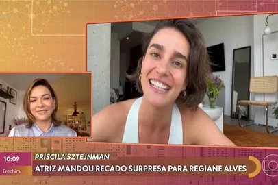 Regiane alves se emociona com depoimento de Priscila Steimann <!-- NICAID(15504336) -->