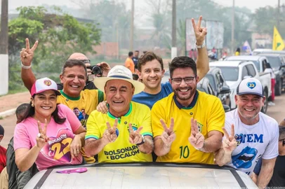 Tião Bocalom é eleito prefeito de Rio Branco, no Acre - Foto: Redes Sociais/Reprodução<!-- NICAID(15884317) -->