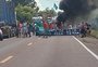 Protesto bloqueia a BR-290, em Eldorado do Sul; congestionamento chega a oito quilômetros