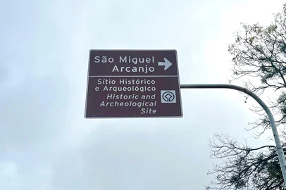 Novas placas de sinalização em São Miguel das Missões<!-- NICAID(16074724) -->