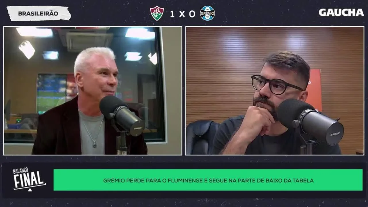 O desabafo do CCD após derrota do Grêmio para o Fluminense | GZH