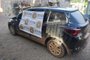 Carro recuperado após perseguição pela BR-448<!-- NICAID(15376403) -->