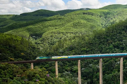 Com chuvas em Minas Gerais, Vale paralisa parcialmente produção e fluxo de trens.Foto: EFVM/Vale/Divulgação<!-- NICAID(14986091) -->